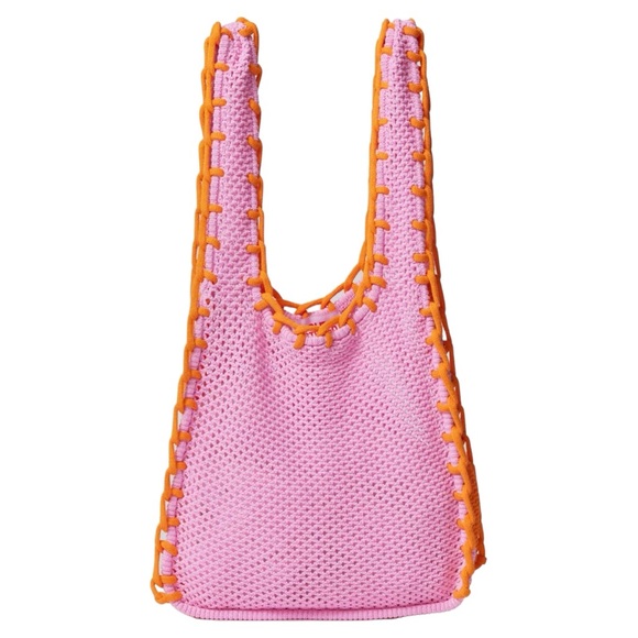 New SOLID & STRIPED The Market Pink Tote - Picture 3 of 4